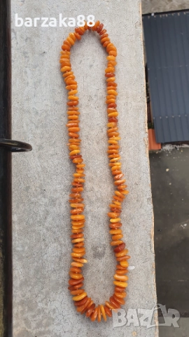 Голям кехлибарен гердан 75 грама