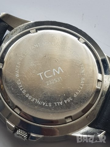 Мъжки кварцов часовник T C M, снимка 6 - Антикварни и старинни предмети - 34785643