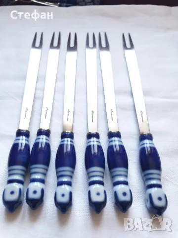 Комплект вилички за фондю Rosenthal , снимка 2 - Антикварни и старинни предмети - 49426502