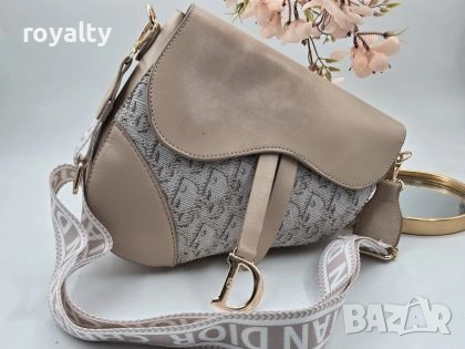 Christian Dior Нова Кожена Дамска Чанта Диор 