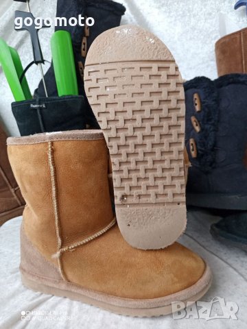 UGG® boots аналог на UGG®, N- 38 - 39, топли унисекс боти,апрески - естествен велур,естествена вълна, снимка 13 - Дамски боти - 39304989