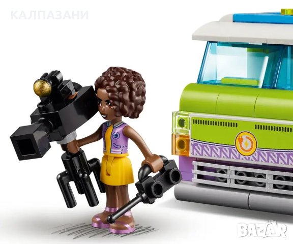 LEGO Friends 41749 - Новинарски бус - Newsroom Van, снимка 7 - Конструктори - 43747772