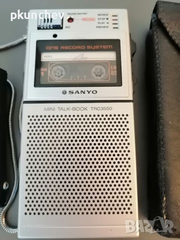 Ретро диктофон SANYO TCR3550 , снимка 2 - Антикварни и старинни предмети - 37427623