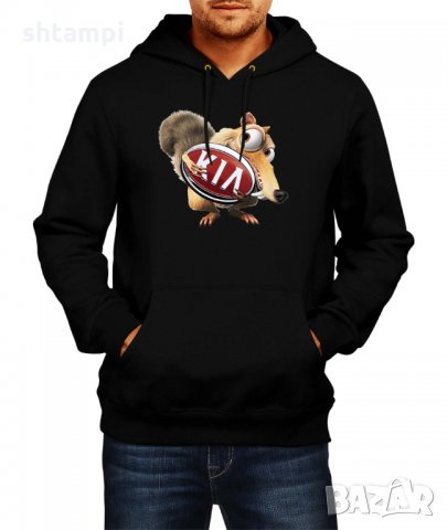 Мъжки Суитчър/Суитшърт  KIA Scrat, снимка 2 - Суичъри - 33436174