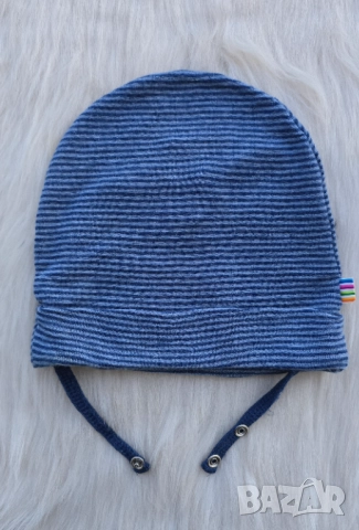 Детска шапка Joha 3-5 години 100%  вълна, снимка 6 - Шапки, шалове и ръкавици - 52846496