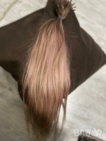 Кератинови кичури100% естествена коса, снимка 2 - Аксесоари за коса - 53218657