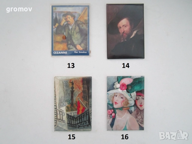 Арт магнити за хладилник, снимка 4 - Колекции - 28985279