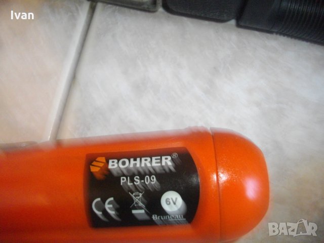 3 в 1 -Немски 12 Волта-Комплект-Винтоверт-Прожектор-Отвертка-Бльохлер-Отличен-Bohler PLD05, снимка 7 - Винтоверти - 33249238