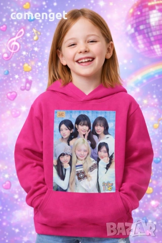 NEW! Суичъри, Hoodie KATSEYE IVE BABYMONSTER K-POP! Или с ТВОЯ идея!, снимка 4 - Детски анцузи и суичери - 53027395