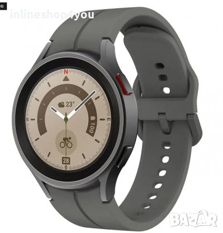 Силиконова Каишка (20мм) за Samsung Watch5 Pro | Watch5 | Watch4 | Active2, снимка 1 - Смарт гривни - 38376944