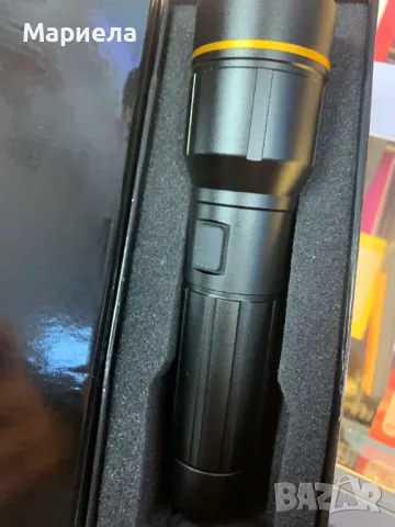 LICHTMEISTER LED акумулаторнo фенерче, 2000 лумена, 5000 mAh батерия, снимка 10 - Лед осветление - 49450566