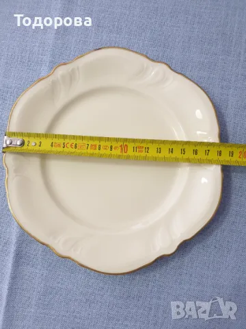 Барокови десертни чинии Rosenthal Kronach - 7 броя., снимка 3 - Сервизи - 48815443