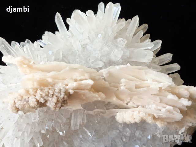 № 76, Кварц, Планински кристал,Кварцова друза,Quartz Bulgaria,BGminerals,, снимка 3 - Декорация за дома - 44115514