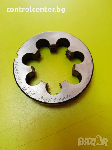 Плашка М36,14 х 10 навивки