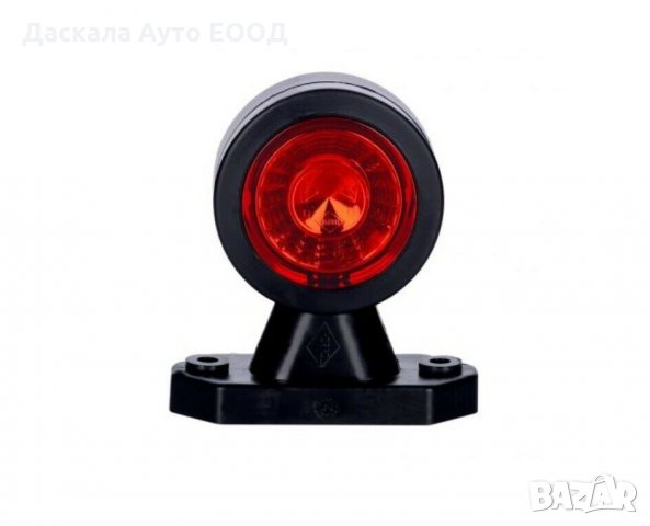 1 бр. ЛЕД LED рогчета къси червено-бяло 12-24V , Полша , снимка 3 - Аксесоари и консумативи - 35563615