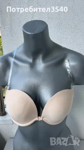 Сутиен със силиконови презрамки, снимка 2 - Бельо - 47266206