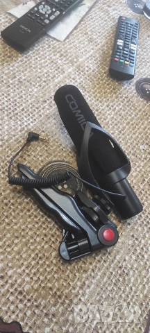Микрофон Comica CVM-V30 PRO Shotgun, черен, снимка 4 - Чанти, стативи, аксесоари - 53518295