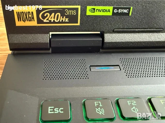 18" 240Hz WQXGA ACER Predator i9-14900HX/RTX 4070/32GB DDR5/1TB SSD/2Г Гаранция , снимка 7 - Лаптопи за игри - 50618802