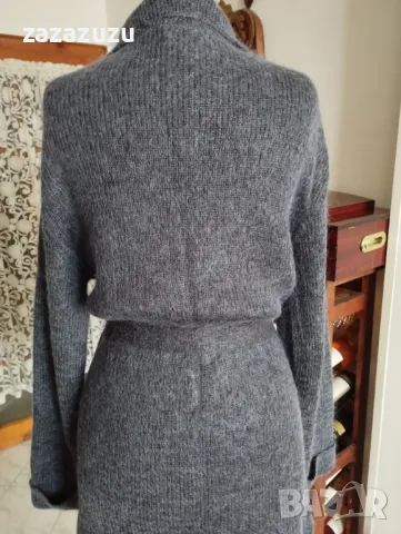 ЕСТЕСТВЕНА ВЪЛНА - мохер, италианска дамска жилетка, снимка 2 - Жилетки - 49712894