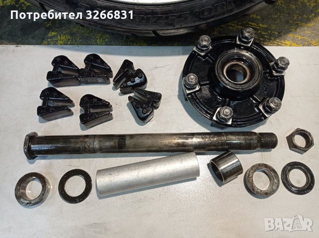 Задна джанта за Yamaha YZF 600 R6,FZ 6 Fazer , снимка 5 - Мотоциклети и мототехника - 35286030