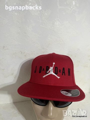 Air Jordan snapback шапка с права козирка Джордан air jordan snapback , снимка 2 - Шапки - 43338524