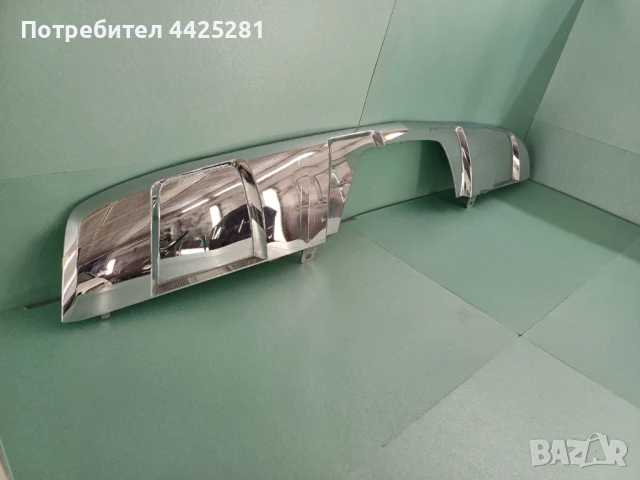 дифузьор задна броня Mercedes GL X166 AMG 2013-2019 г. #1009V, снимка 2 - Части - 50895324