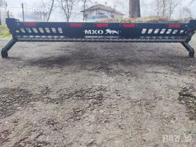 Покривен багажник MXO с LED светлини – масивен офроуд модел, снимка 6 - Части - 53478334