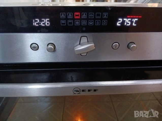 Иноксова фурна за вграждане с прибираща се врата Neff Made in Germany 2 години Гаранция!, снимка 9 - Печки, фурни - 53265676