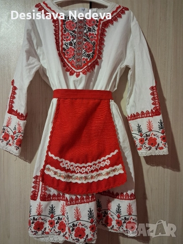 Народна носия за момиче 6 години