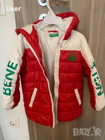 Детско яке Benetton, снимка 1 - Детски якета и елеци - 38322409