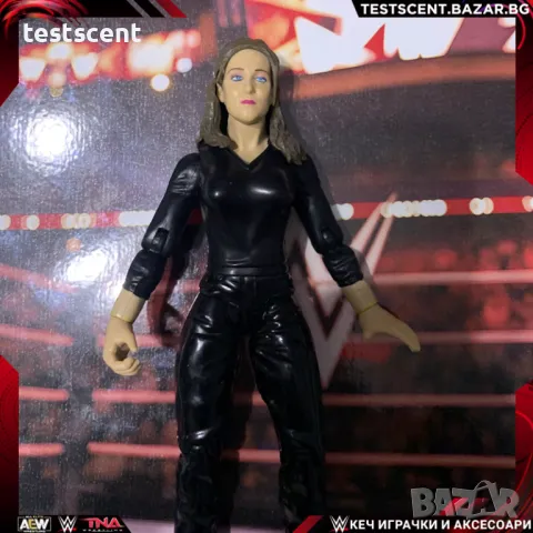 Екшън фигура WWF 1999 Stephanie McMahon Стефани МакМеън TTL WWE Jakks Titan Tron играчка WWF , снимка 1 - Колекции - 48361576