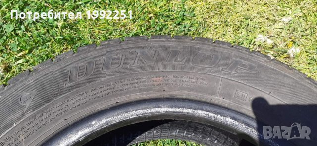 4бр. летни гуми DUNLOP SPSport 165/70R14 DOT 3113. 5 и 6мм. дълбочина на шарката. Цената е за 4бр, снимка 4 - Гуми и джанти - 28610435