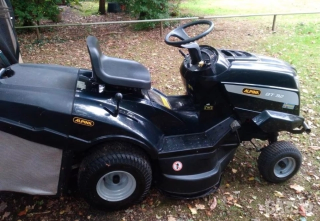 Тракторна косачка ALPINK BT 92 BRIGGS STRATTON 16.5  к.с, снимка 3 - Градинска техника - 52147251