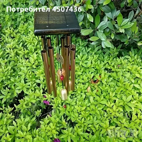 Големи Медни Вятърни Камбанки - Античен Стил, Тръби от Алуминиева Сплав, снимка 3 - Декорация за дома - 49764922