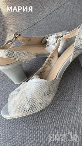 Дамски обувки, сандали Caprice 38,5, снимка 5 - Дамски обувки на ток - 49718466