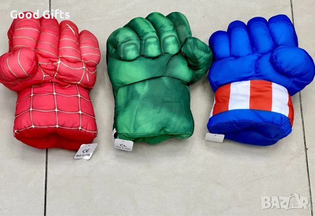 Ръкавица на Хълк, Спайдърмен, Капитан Америка, Танос, снимка 5 - Други - 43177820