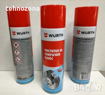 Обезмаслител - чистител за професионална употреба спрей 500мл. Вюрт Плюс, снимка 4 - Аксесоари и консумативи - 36528018