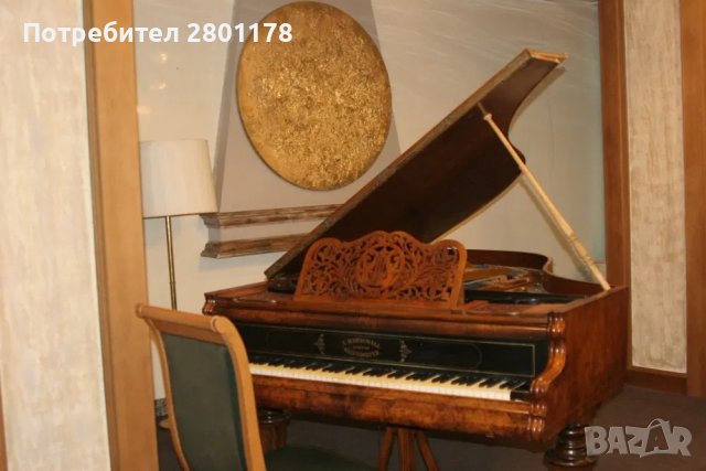 пиано  старинен роял Bösendorfer, снимка 2 - Пиана - 38393690