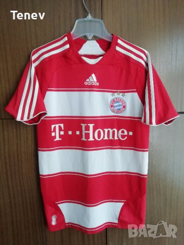 Bayern Munich Luca Toni Adidas оригинална футболна тениска фланелка Лука Тони Байерн Мюнхен 