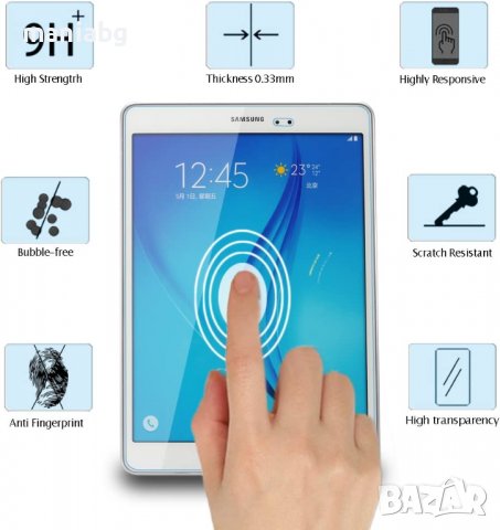 Закален стъклен протектор за Samsung Galaxy Tab A TECHKUN
