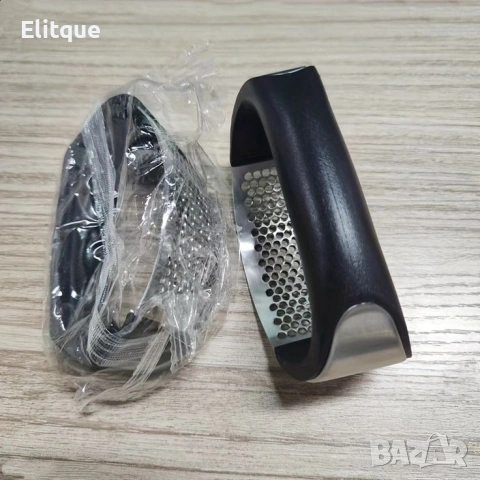 Ръчна преса за чесън от неръждаема стомана