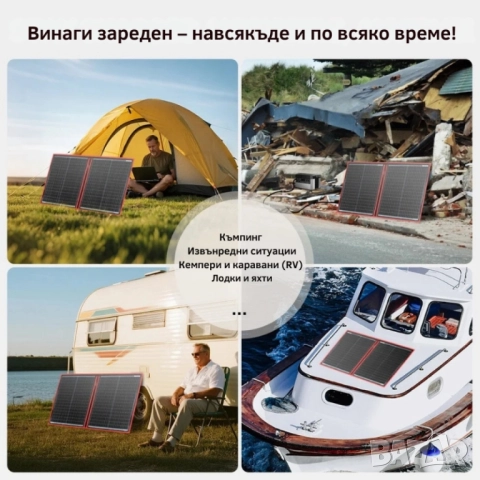 1бр./ Преносим соларен панел DOKIO – надеждна енергия навсякъде, снимка 8 - Друга електроника - 51962165