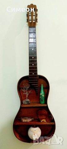 Стилна интересна арт китара - оригинално предложение за декорация, снимка 2 - Китари - 52663968