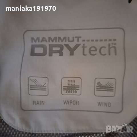 Mammut DryTech Waterproof Jacket (L) мъжко водоустойчиво яке, снимка 12 - Якета - 40583363