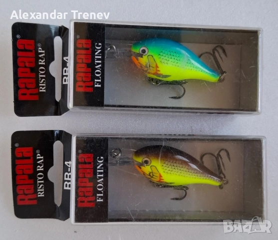 Rapala Risto Rap 8  и RR4-сомски биячи, снимка 3 - Стръв и захранки - 50112202