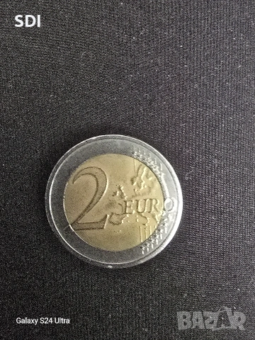 2 euro монета Австрия с лека грешка на ръба, снимка 2 - Нумизматика и бонистика - 53285389