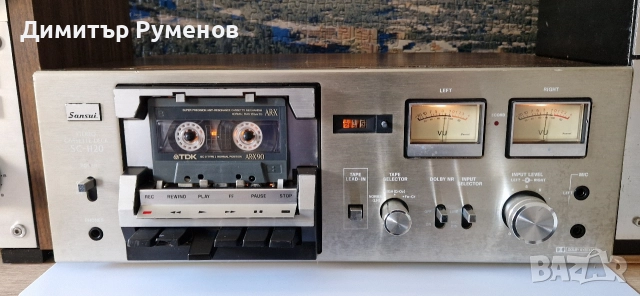 Касетен дек Sansui SC-1120, снимка 5 - Декове - 52946187