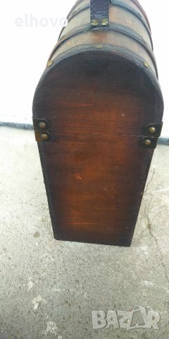 Дървена кутия за вино, снимка 2 - Други ценни предмети - 43362986