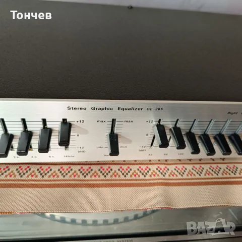  Monacor-10 бандов графичен еквалайзер произведен в Япония, снимка 8 - Еквалайзери - 49047051