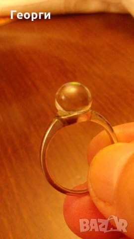 Дамски пръстен с цветен камък, снимка 3 - Пръстени - 27070571